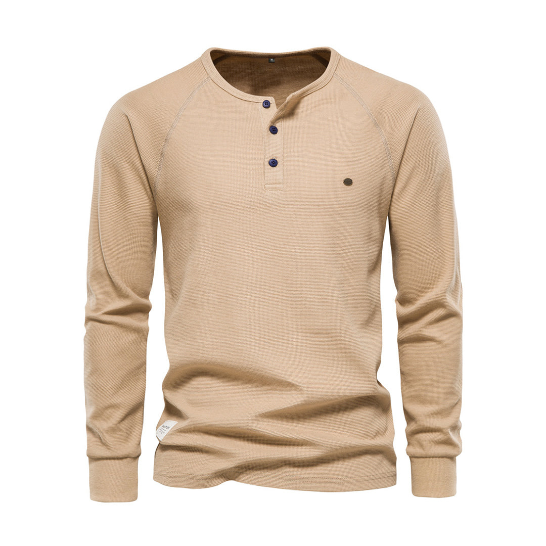 Barthelemy Mens Henley T Shirt Casual Everyday Wear