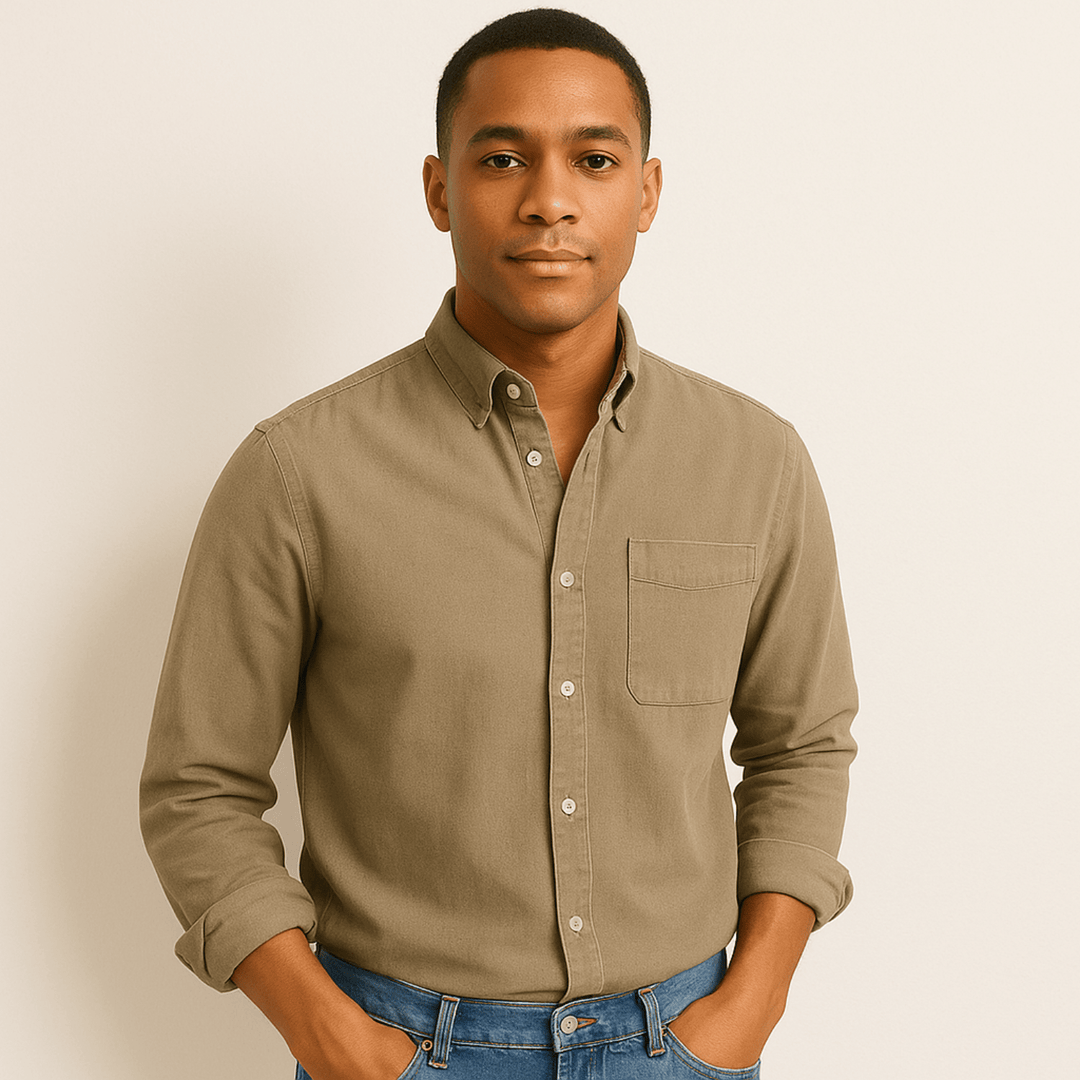 Classic Denim Shirt for Men