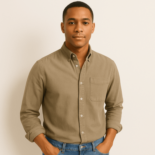 Classic Denim Shirt for Men