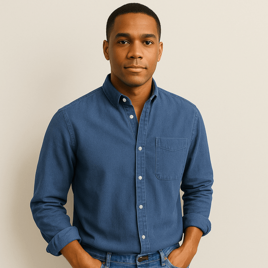 Classic Denim Shirt for Men