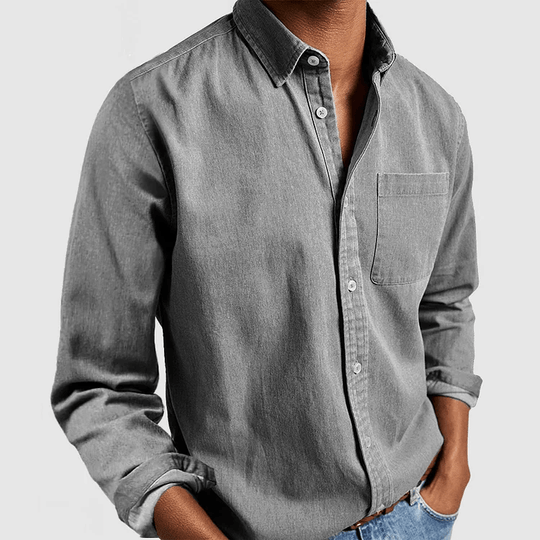 Classic Denim Shirt for Men