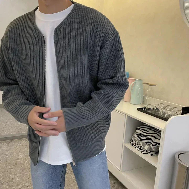 Jérémy | Cardigan Confortable en Maille