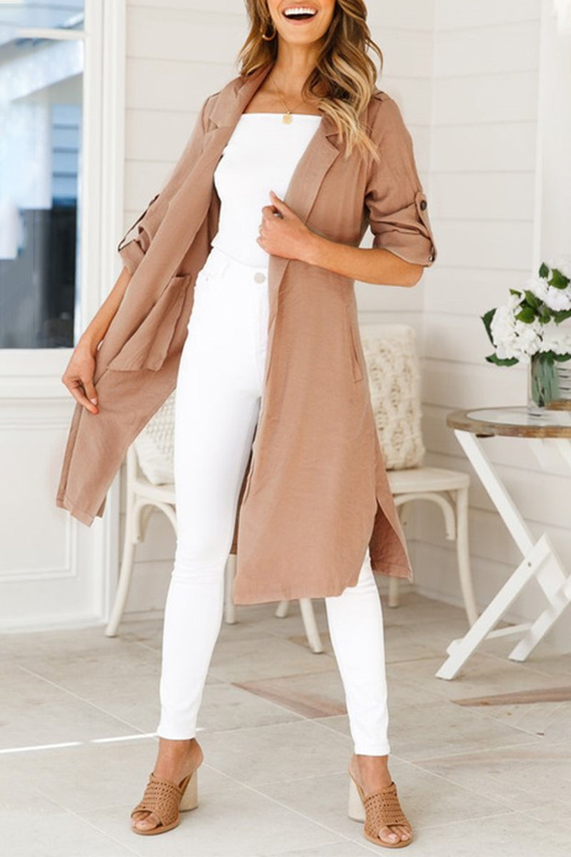 Agathe | Long Trench Coat pour Femme