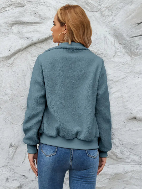 Maëlle | Manteau d'hiver en polaire grande taille