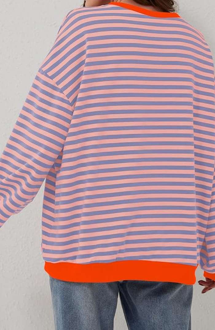 Mana | Pull oversize à rayures