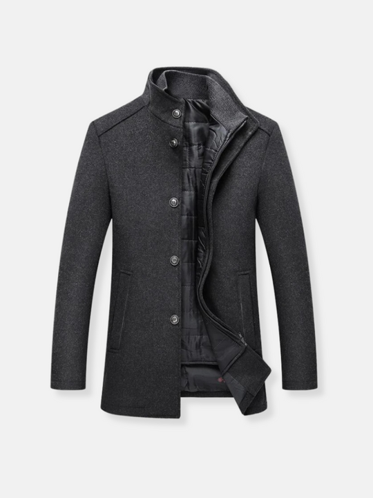 Sebastian | Trench-coat en laine pour hommes