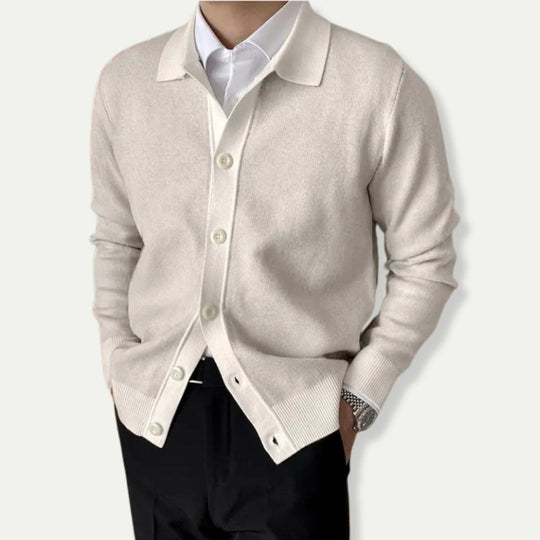 Raphaël | Élégante Cardigan Homme à Boutons