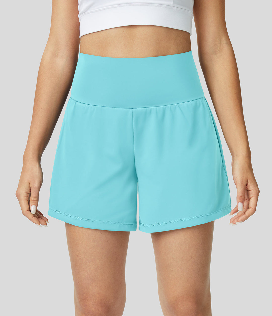 Christelle | Short de Yoga 2-en-1 Taille Haute