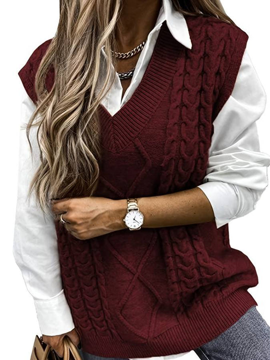 Stellna | Gilet en Tricot pour Femmes | Hiver