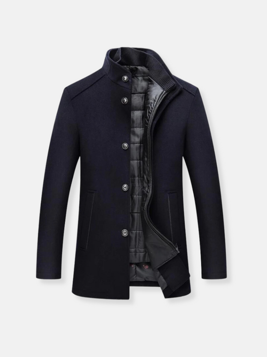 Sebastian | Trench-coat en laine pour hommes