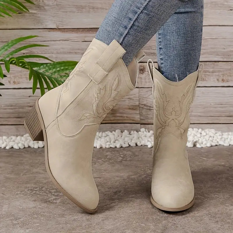 Ysella | Bottes Cowboy Confortables