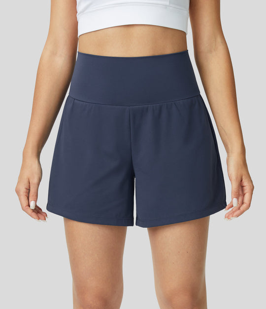 Christelle | Short de Yoga 2-en-1 Taille Haute