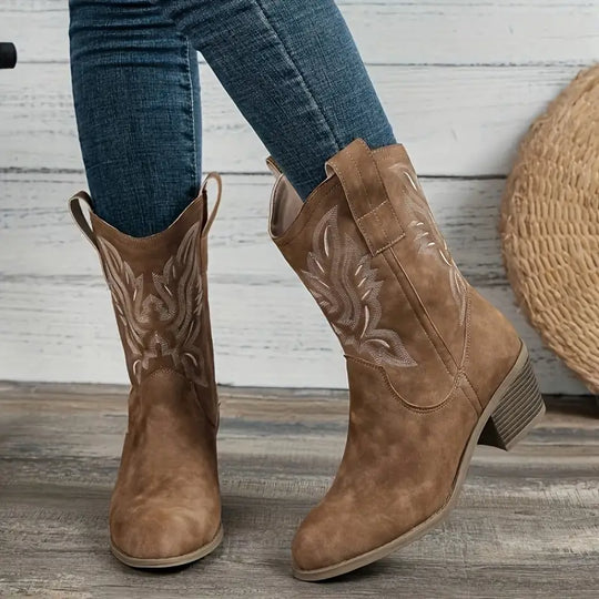 Ysella | Bottes Cowboy Confortables