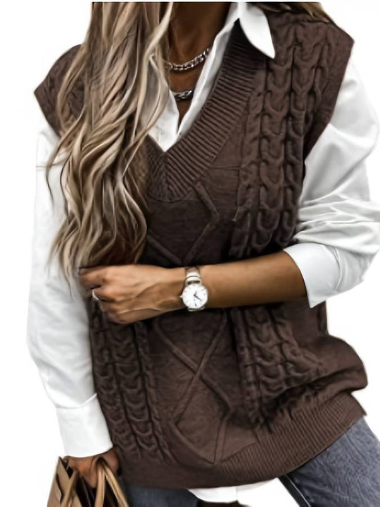 Stellna | Gilet en Tricot pour Femmes | Hiver