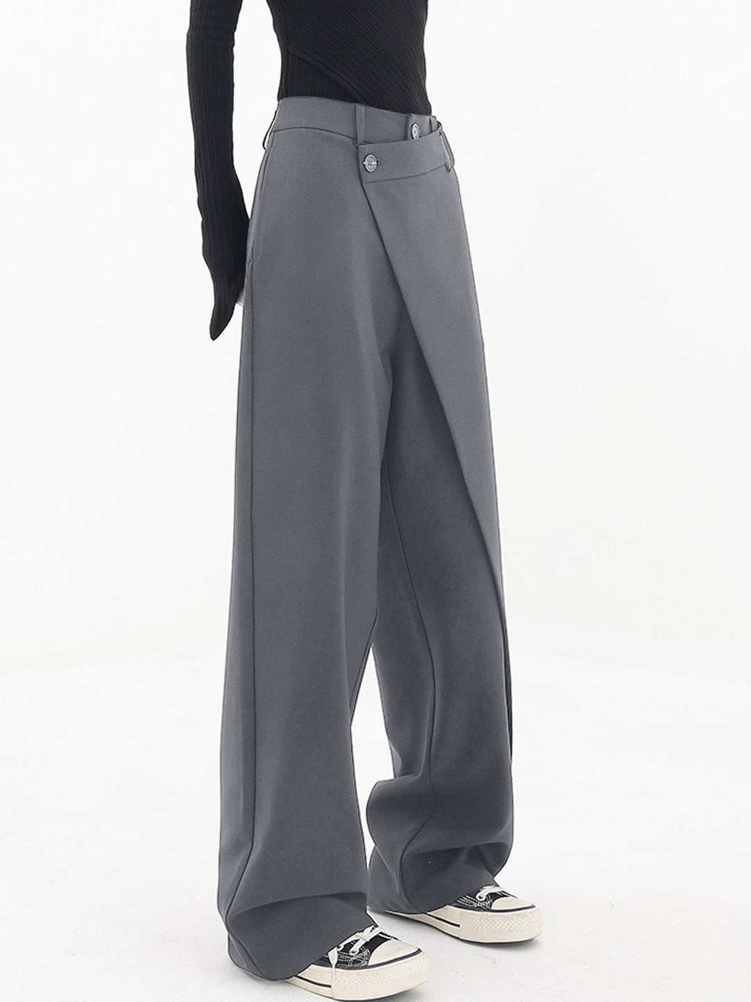 Blanche | Pantalon Minimaliste Femme