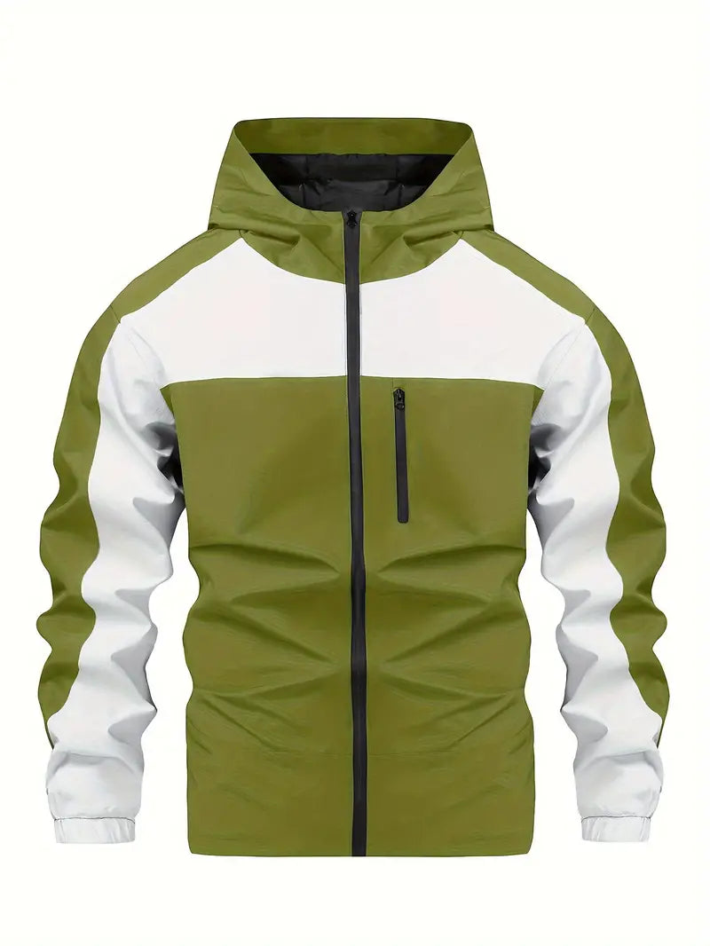 Viessandra | Veste à capuche homme colorblock