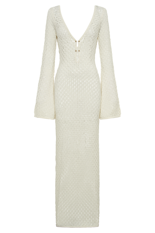 Moenie | Robe blanche élégante