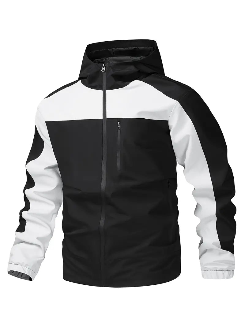 Viessandra | Veste à capuche homme colorblock