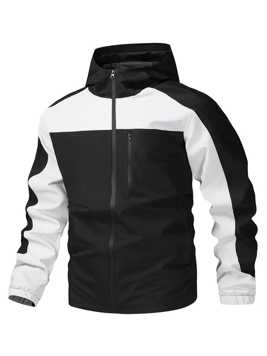 Viessandra | Veste à capuche homme colorblock