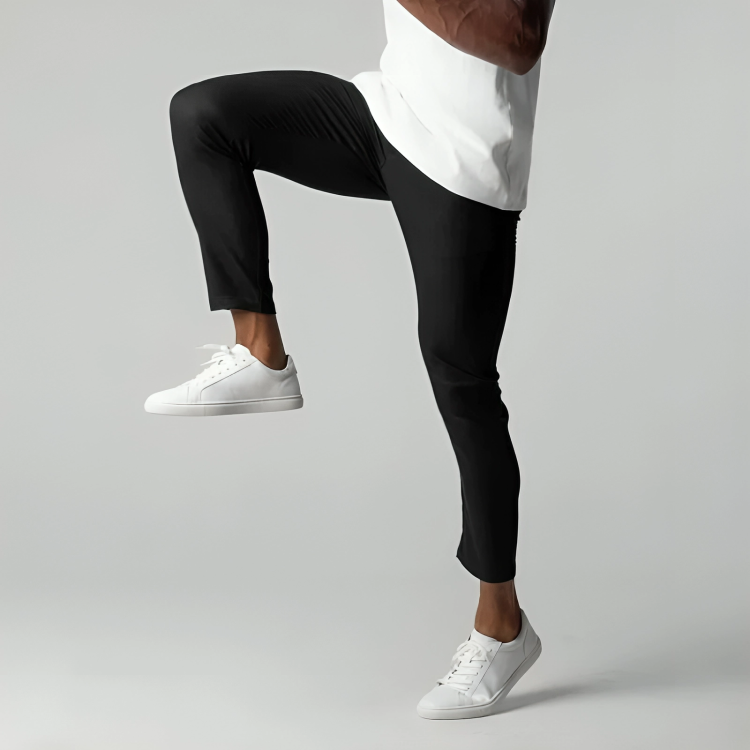 Chino Trousers with Tapered Leg for Men