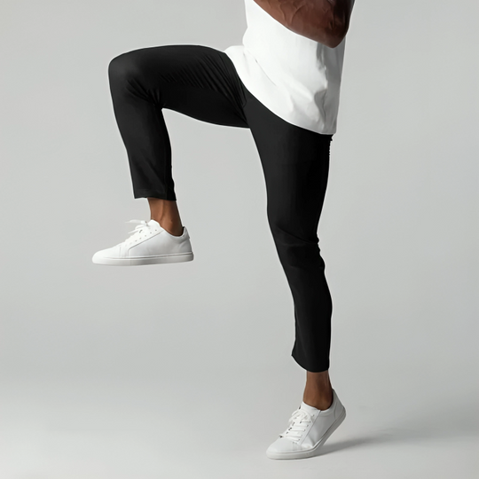 Chino Trousers with Tapered Leg for Men