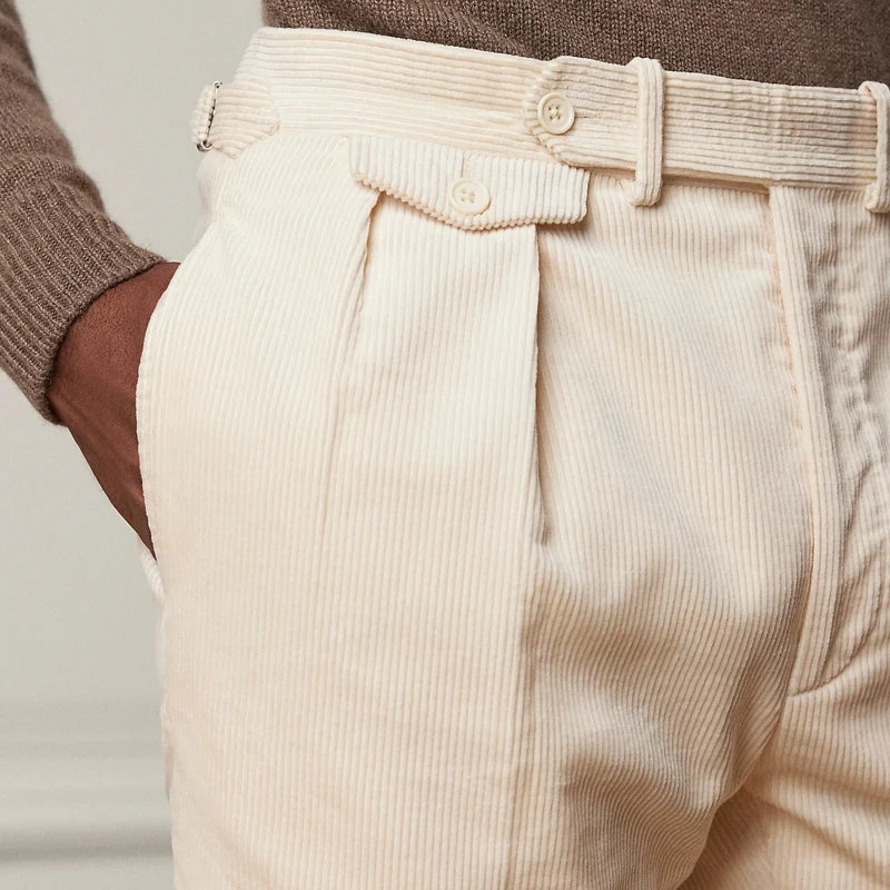 Comfortable Straight Leg Trousers for Men