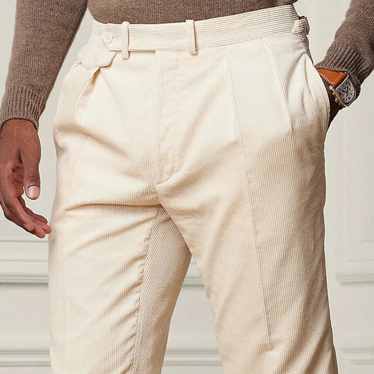 Comfortable Straight Leg Trousers for Men