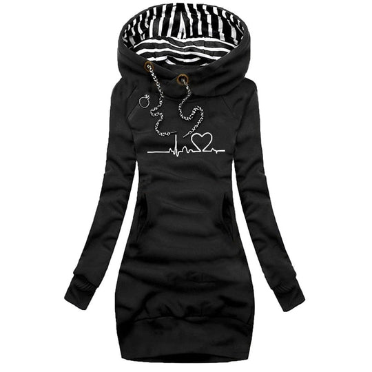 Zaylene | Pull Heartbeat – Élégance Hivernale