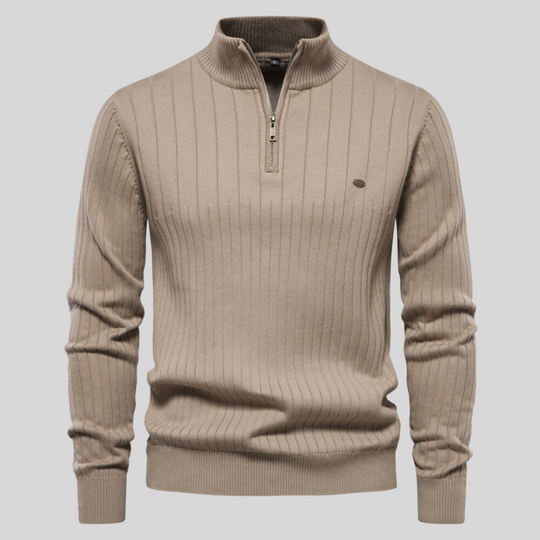 Half Zipper Sweater for Men