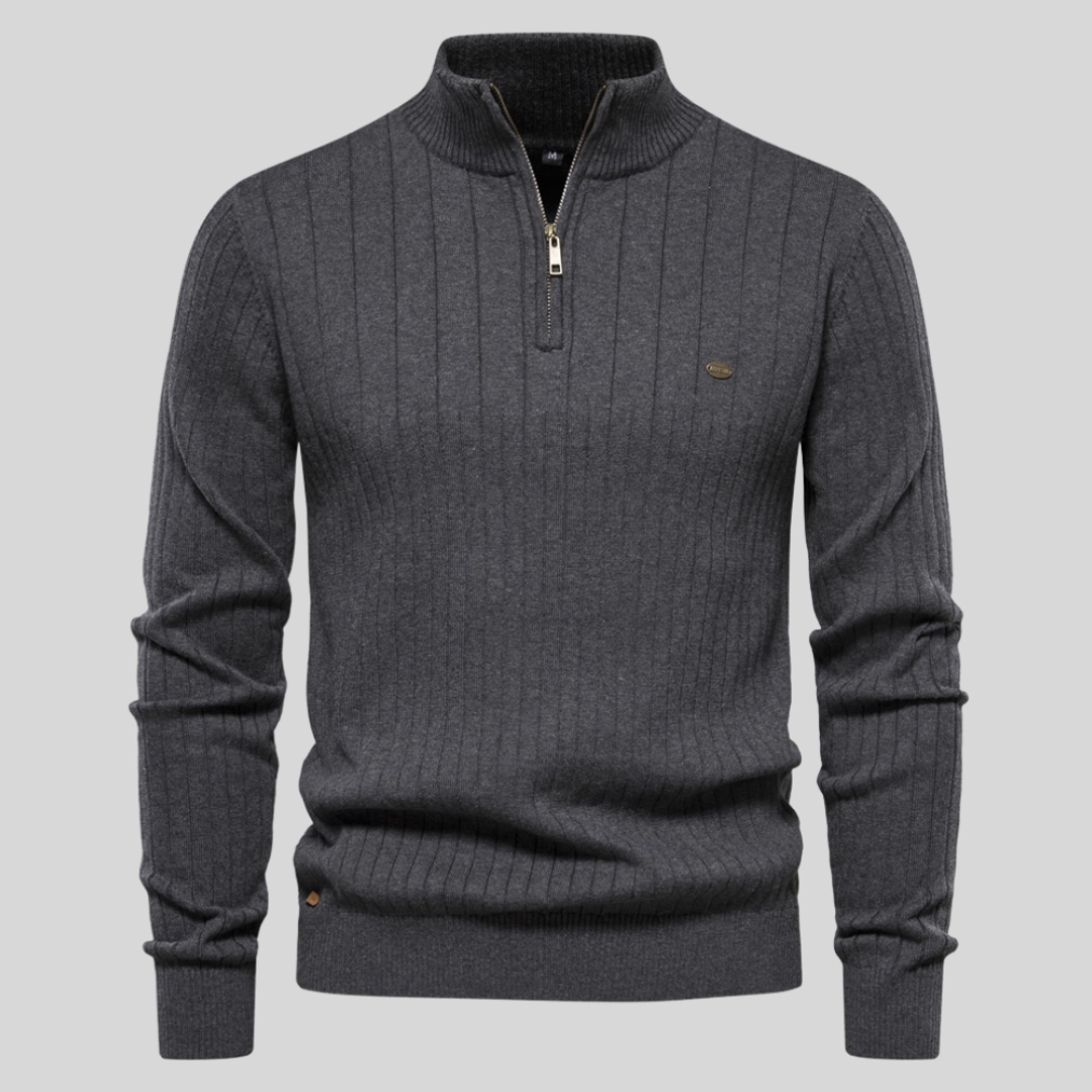 Half Zipper Sweater for Men