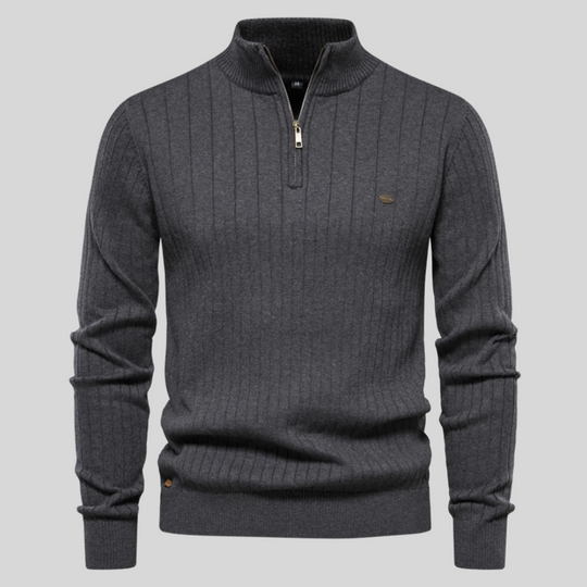 Half Zipper Sweater for Men