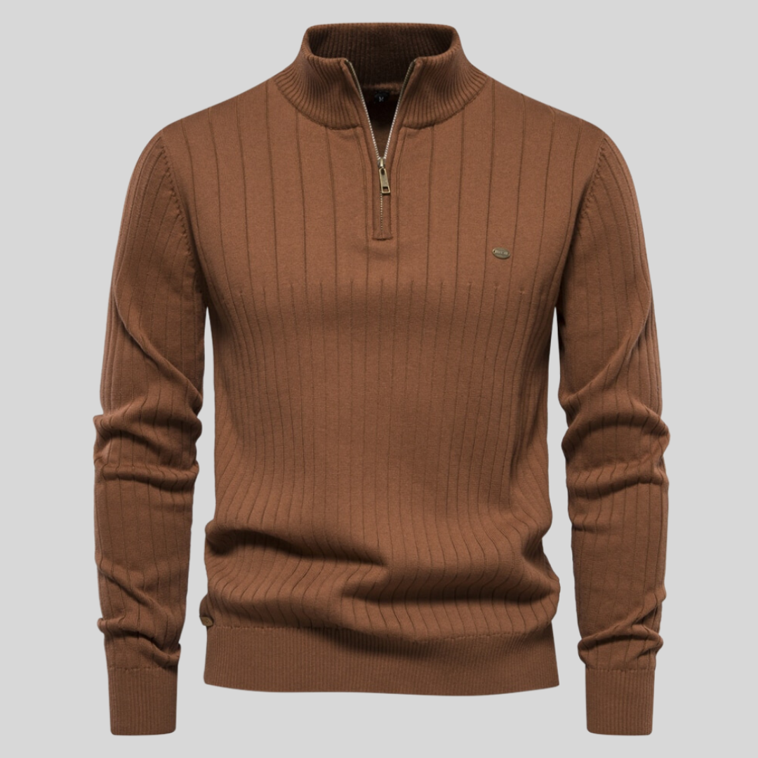 Half Zipper Sweater for Men