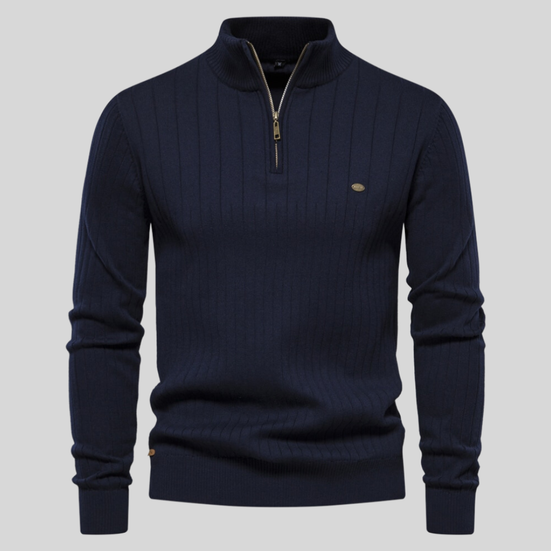 Half Zipper Sweater for Men