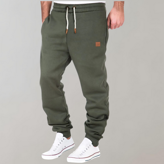 Freddie Baggy Joggers | Drawstring Waist Cuffed Hem Joggers