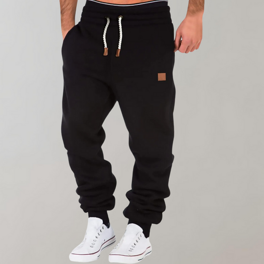Freddie Baggy Joggers | Drawstring Waist Cuffed Hem Joggers