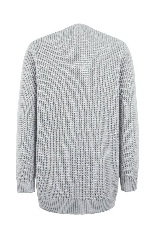 Knit Cardigan with Long Sleeves for Women