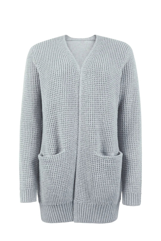 Knit Cardigan with Long Sleeves for Women