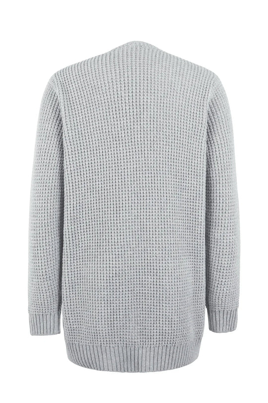 Knit Cardigan with Long Sleeves for Women