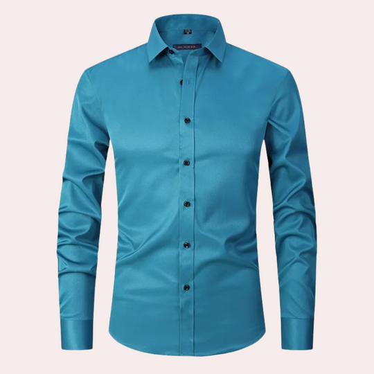 Long-Sleeved Men's Dress Shirt for Men