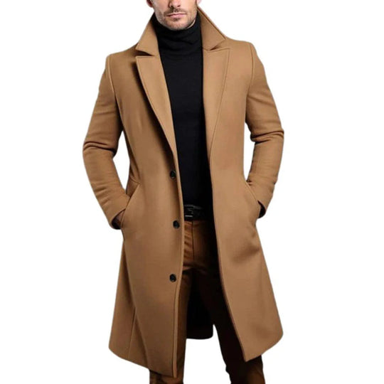 Men's Transition Coat with Revers Collar for Men