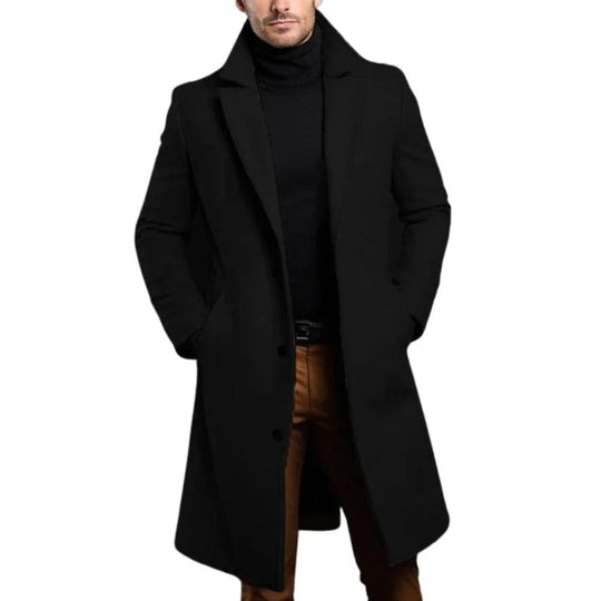Men's Transition Coat with Revers Collar for Men