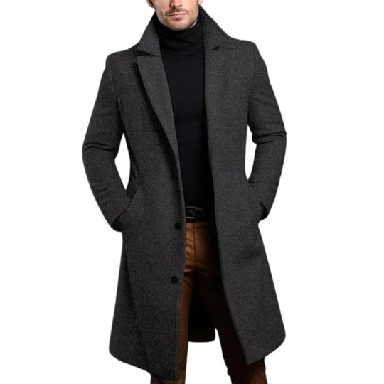 Men's Transition Coat with Revers Collar for Men