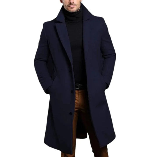 Men's Transition Coat with Revers Collar for Men