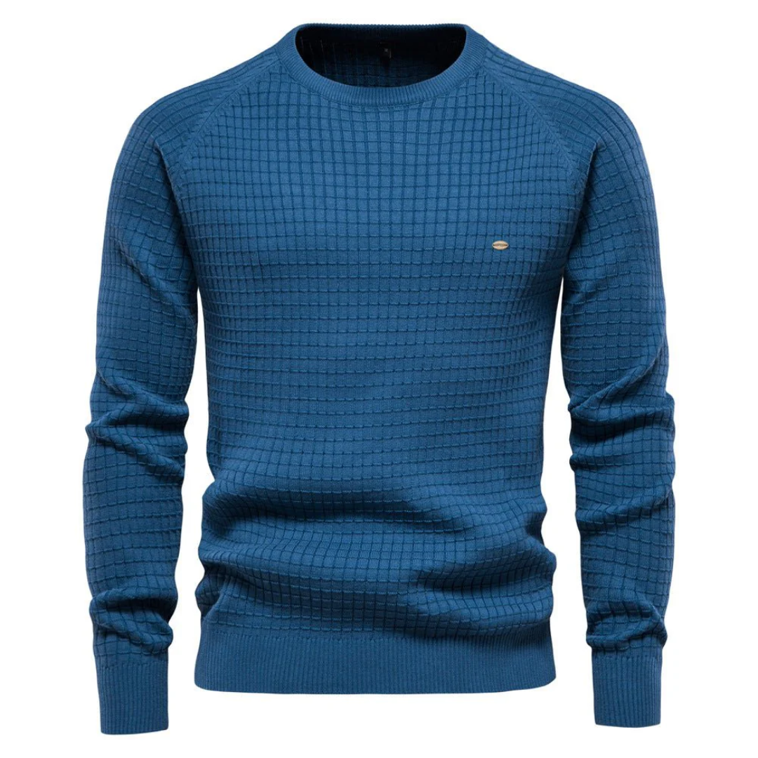 Men's Warm Knitting Half Zip Sweater for Men