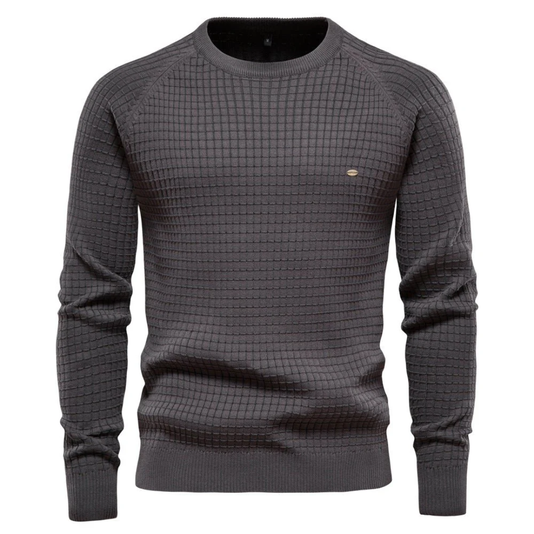 Men's Warm Knitting Half Zip Sweater for Men