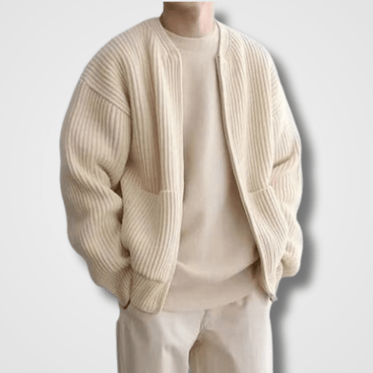 Men's Zip Up Cardigan for Men
