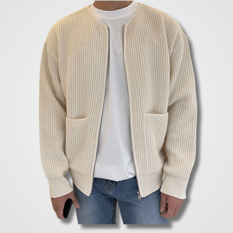 Men's Zip Up Cardigan for Men