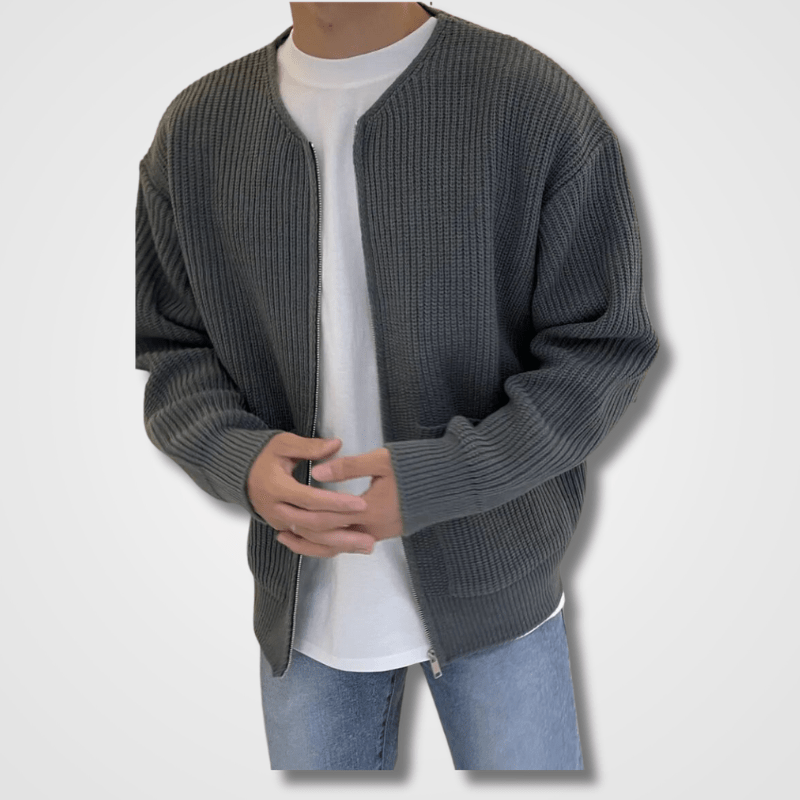 Men's Zip Up Cardigan for Men