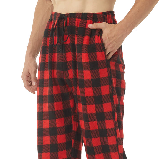 Leandro - Pantalon Pyjama Homme Polaire