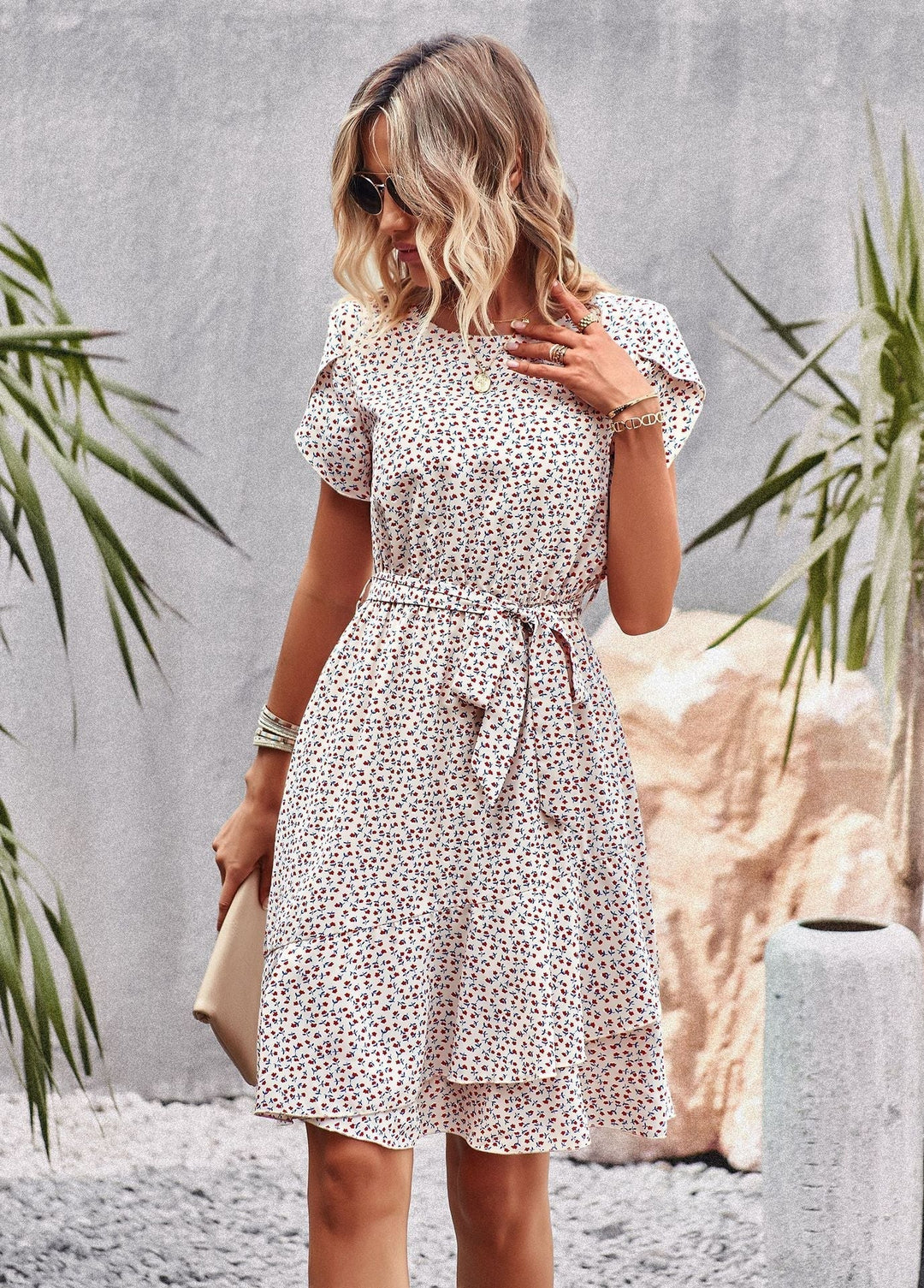 Annabel | Robe d'Été à Motifs Floraux